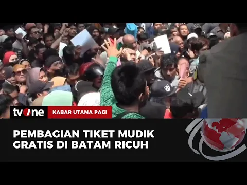 Pengambilan Tiket Mudik Gratis Diwarnai Kericuhan