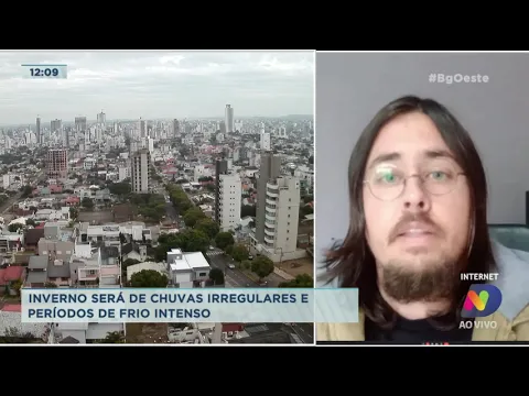 Previsão do tempo: meteorologista alerta para tempestade na quinta-feira (24) no Oeste de SC