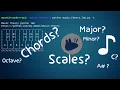 Music theory basics in under 7 minutes using a python script