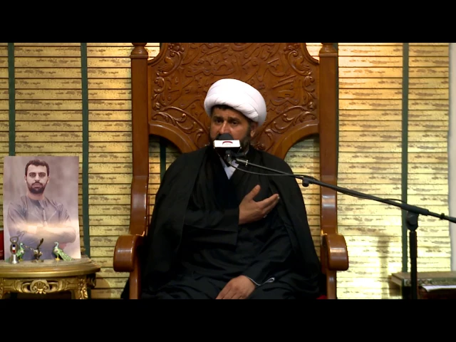 ⁣المحاضرة الدينية - الخطيب الشيخ عبد الامير المشرفاوي  - في منزل المرحوم داود العاشور