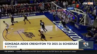 Gonzaga adds Creighton to 2025-26 schedule