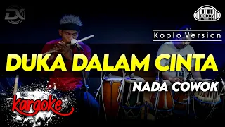 duka dalam cinta karaoke nada cowok pria versi koplo high quality audio clarity