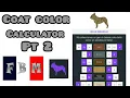 Coat color calculator part 2 I ll teach you how to use the app