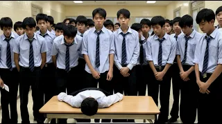 كل سنة بيعدمو الطلاب الساقطين في الامتحانات امام الجميع وممنوع الغش 