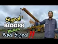 Rigger Hand Signal untuk Operator Crane Mobil dan Tracks Bahasa Indonesia