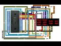 PIC16F877A interface 4 digit seven segment cathode display Counter from 0 to 9999 Tutorial