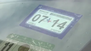ASK 2 Traffic Reporting an uninspected out of registration vehicle