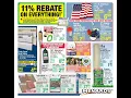 Menards 4th of July Savings