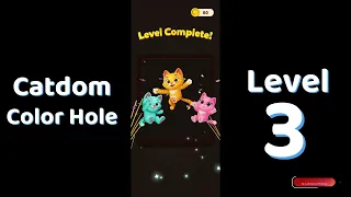 Catdom Color Hole Level 3 Screenshot