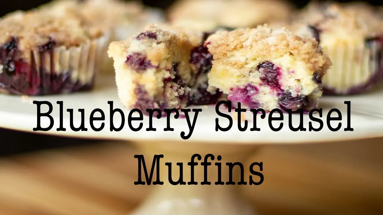 Blueberry Streusel Muffins (Perfect for Mother
