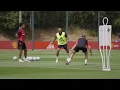 Amad, Santos, Mbeumo and Zirkzee Shooting Drills | Inside Training