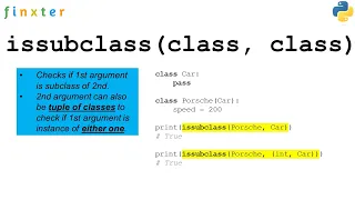 Python issubclass -