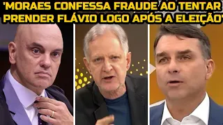 URGENTE ! MORAES CONFESSA A FRAUDE AO TENTAR PRENDER FLAVIO BOLSONARO,AUGUSTO NUNES NÃO PERDOA