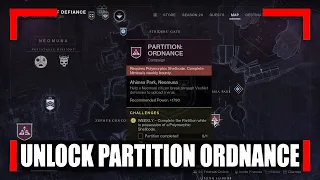 How to Unlock Partition Ordnance and Nimbus s Weekly Bounty in Destiny 2 Lightfall