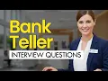 Bank Teller Interview Questions Answers 2026 PASS YOUR INTERVIEW