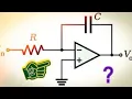opamp integrator circuit Ideal frequency response