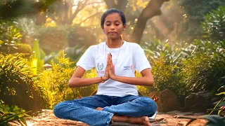 fitness yoga workout morning yoga maditations village girl ashwini 
