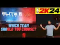 How To Choose Between Teams Elite vs Rise NBA2K24