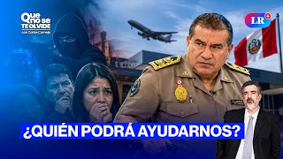 ARRIOLA SE VA DE LA PNP Y ¿AHORA? | JORGE MUÑOZ EN VIVO | QUE NO SE TE OLVIDE CON CARLOS CORNEJO