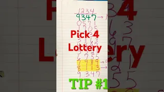 Pick 4 Lottery Winning Strategy or Coincidence