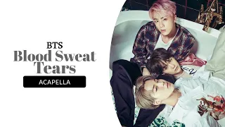 BTS Blood Sweat Tears Clean Acapella 