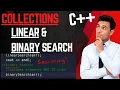 Searching Collections in C LINEAR v s BINARY search