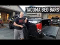 Tonneau Cover Compatible Bed Rack for the Tacoma