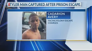 TDCJ Tyler man back in custody after walking away from Brazoria prison