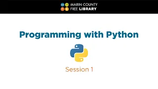 Programming With Python - Session 01