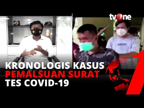 Kronologis Penangkapan Pemalsu Surat Tes Covid-19, Satu Pelaku Mantan Relawan KKP Soetta | tvOne