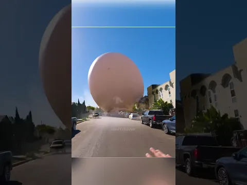 "The Day a Giant Egg Attacked the City 🥚😨🏙️ || #shorts"