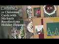 52 Christmas Cards with Michaels Recollections Holiday Elegance