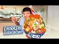 Download Lagu BIGGEST Chirashi SUSHI BOWL! Hougang Hainanese Hawker Center Food Tour in Singapore