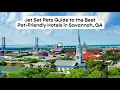 Pet Friendly Hotels in Savannah GA - Jet Set Pets