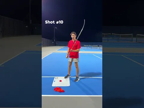 Over/Under Hockey Trick Shot! 🏒 #carsonhockey #trickshots #sports