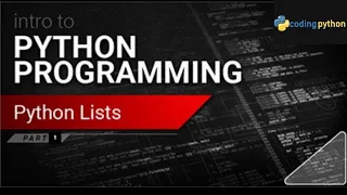 Python List intro Python for beginners Introduction Part-1