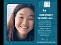 GHA Internship Experience - Teresa Lee