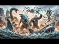 Lagu Adventures of Godzilla and Kong Compilation by Dazzling Divine AI