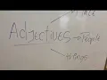 Adjectives with Daniel M