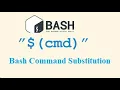 bash command substitution