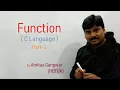 Function C Language Part-3