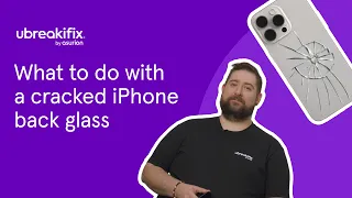 What to do with a cracked iPhone back glass uBreakiFix by Asurion