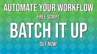 Automate Your Workflow Batch Editing Compositions in After Effects with This Powerful Script