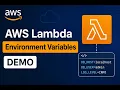 25 AWS Lambda Environment Variables demo