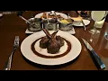 Dining at a steak house on Quantum of The Seas Chop Grille