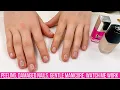 Manicuring Peeling Damaged Nails Gentle Manicure Method Watch Me Work