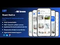Luxy - Real Estate Hotel Booking React Native Expo App Ui Kit