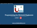 Lecture 13 Programming for Network Engineers OOP Creating class and Objects in Python