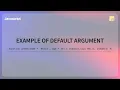 Understanding Function Arguments Parameters in JavaScript