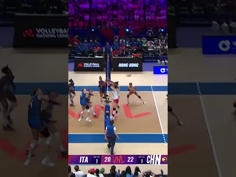 Did you guess correctly? 🤔🏐 #volleyball #volleyballworld #italy #vnl #vnl26